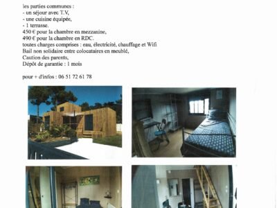 Colocation 2 personnes Pornichet