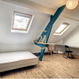 Chambre 1 pièce 17,2 m2 - Location meublée