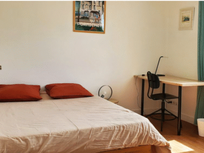 A LOUER CHAMBRE D’ETUDIANT en COLOCATION Durée 9 Mois