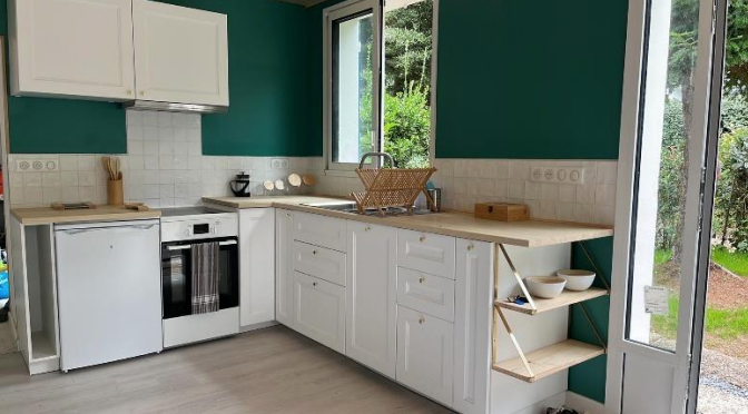 Petite maison meublée 57 m2, 2 chambres, Saint-Marc-Sur-Mer 960€ HC