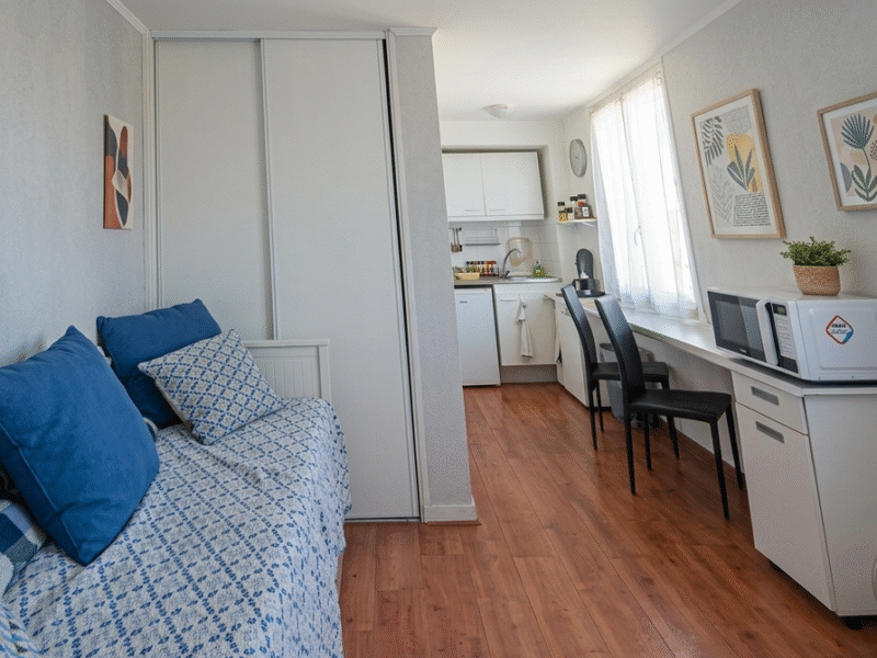 Location studio meublé 18m² Pornichet 350€HC