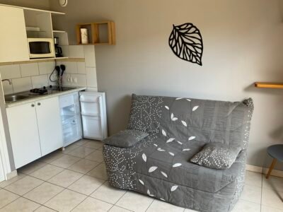 Studio 20m², 340€CC, à Pornichet, Bail étudiant